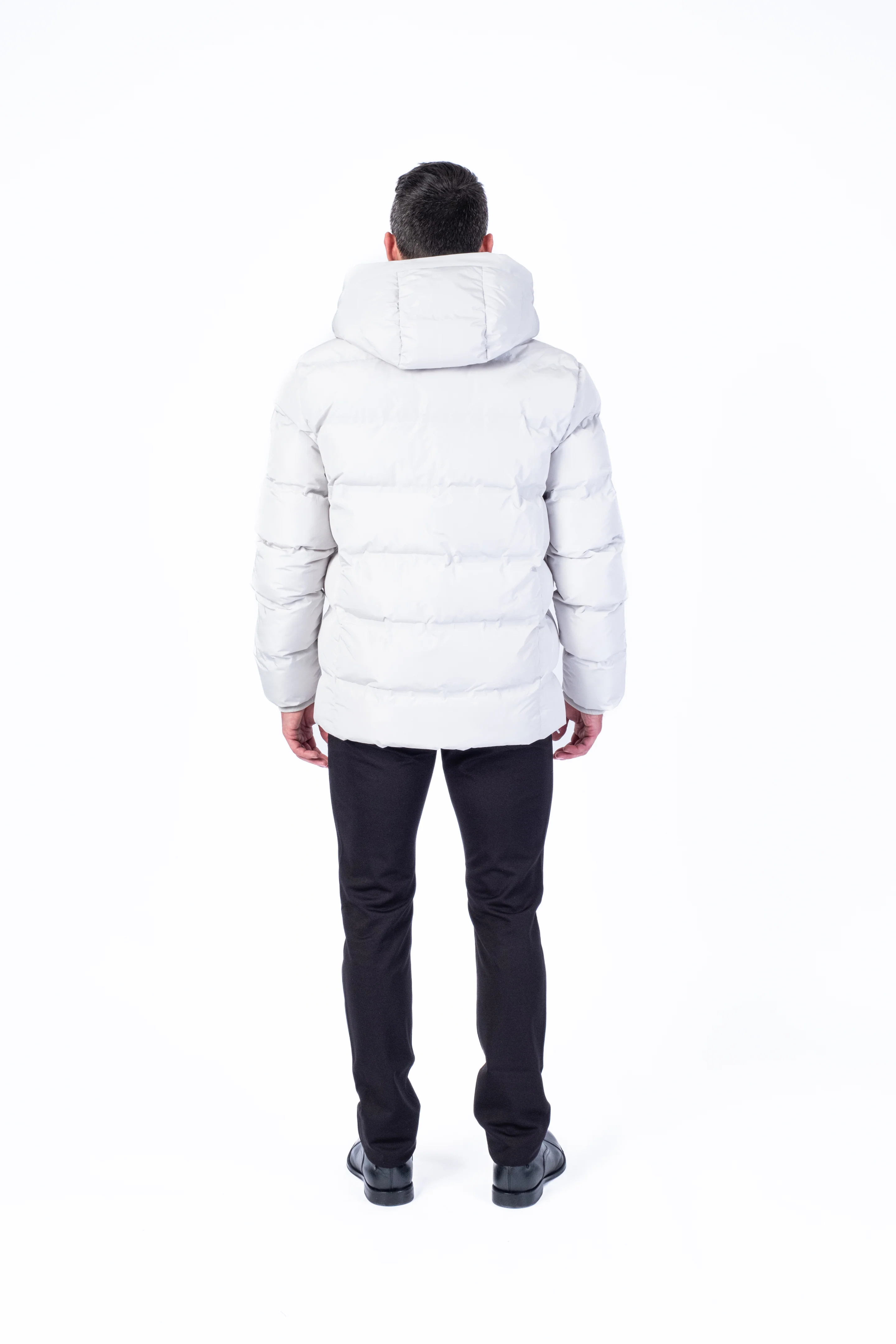 "ANTONIE" Mid-Weight Heat Sealed Puffer - Stone - Image 5