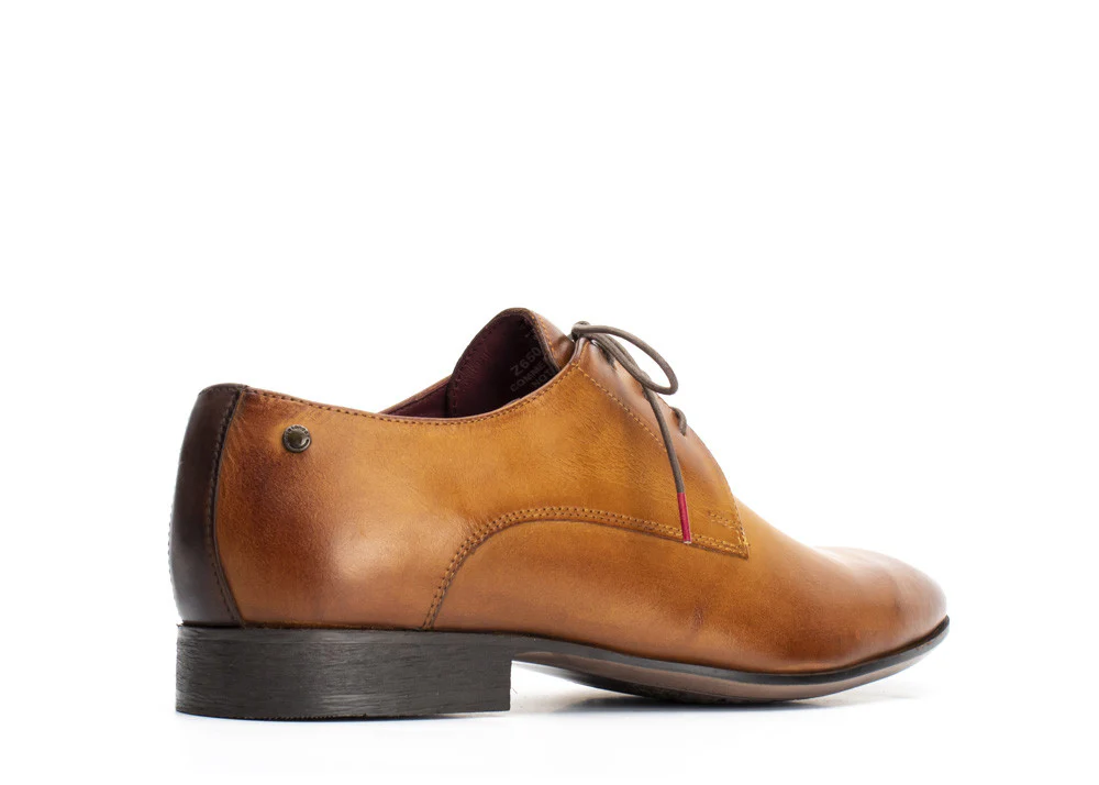 Dansey Lace Up Solid Shoe - Tan - Image 3