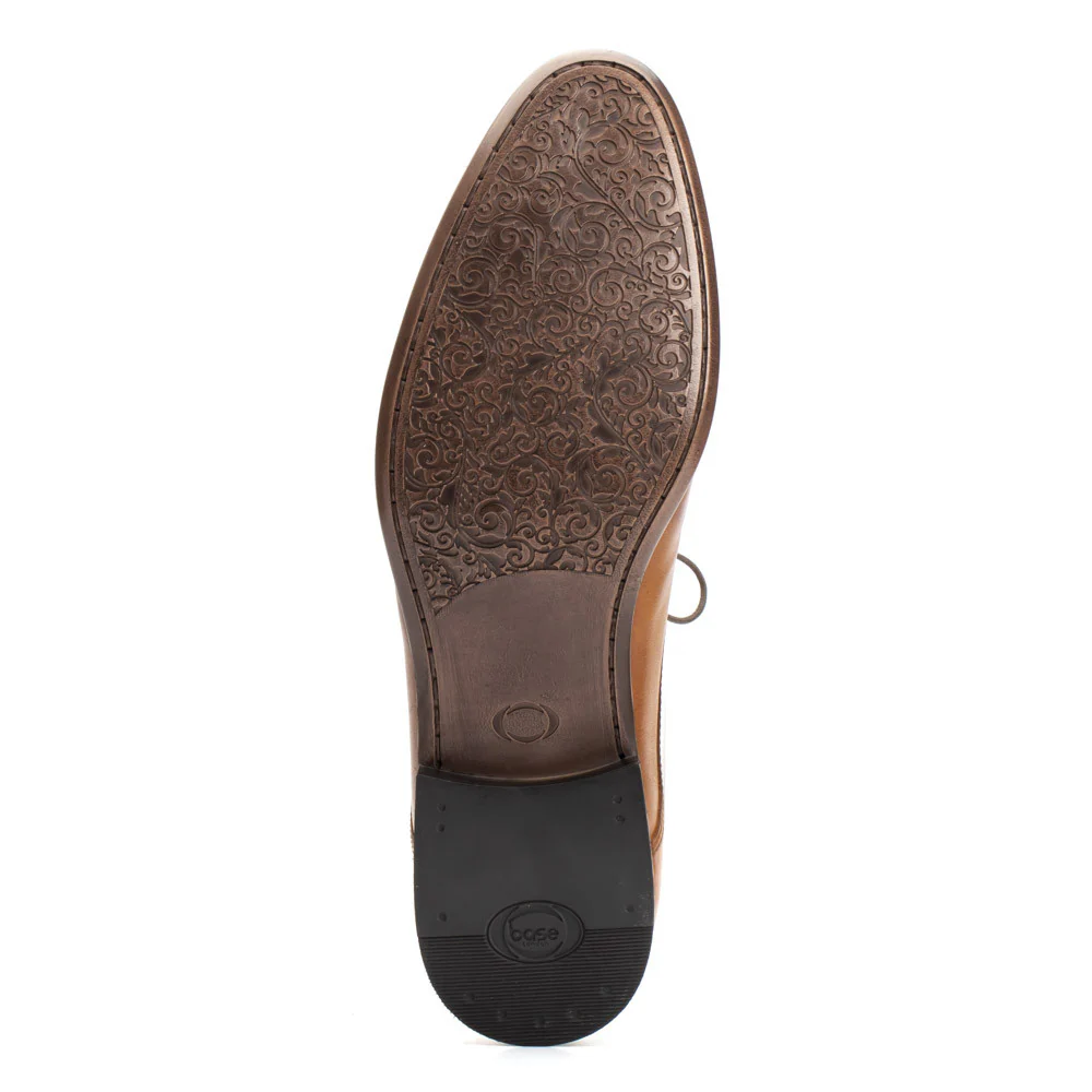 Dansey Lace Up Solid Shoe - Tan - Image 5