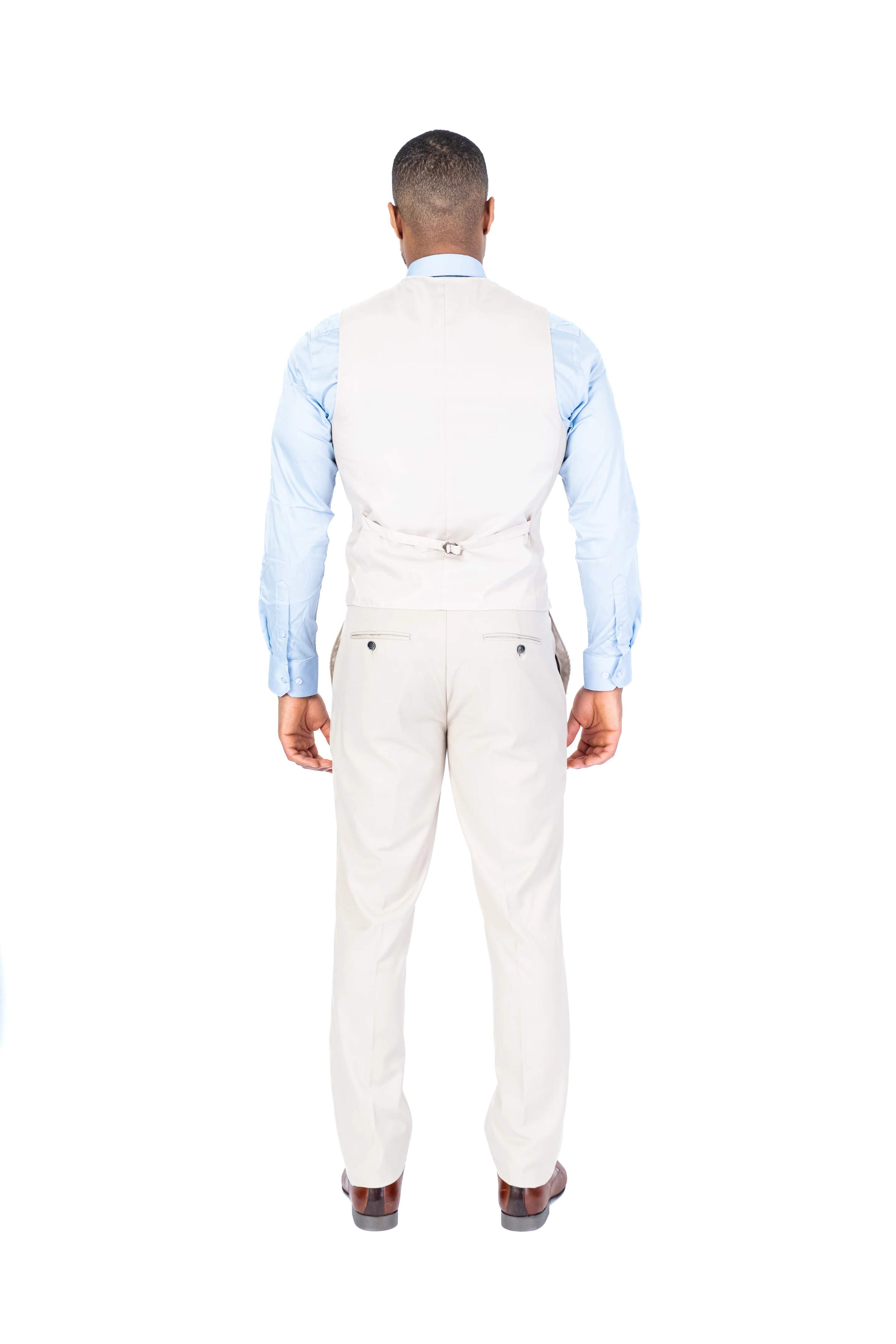 Solid Vest Separate - Sand - Image 4
