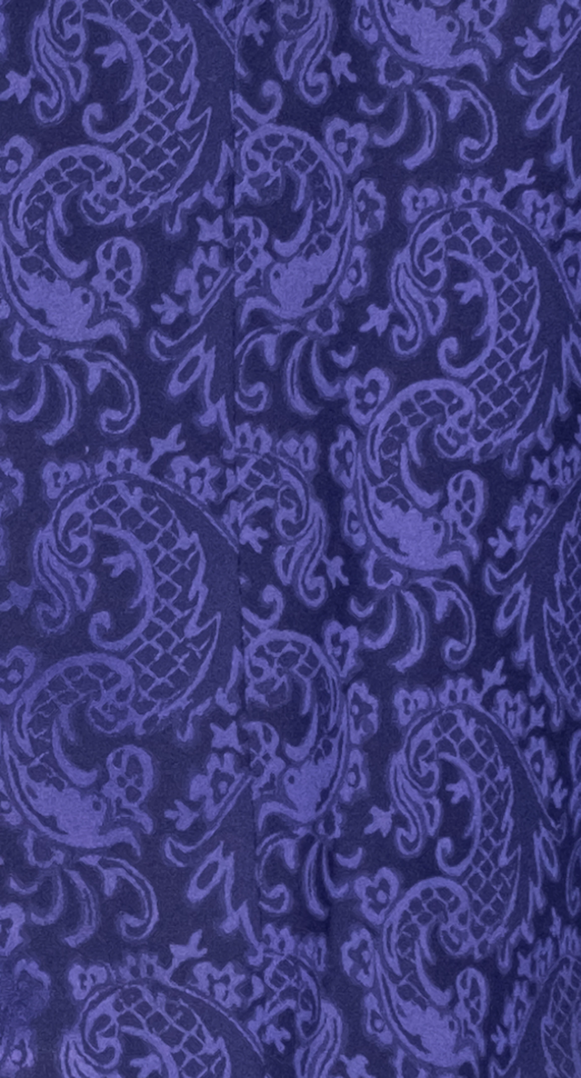 Tonal Paisley Tuxedo Blazer - Purple - Image 5